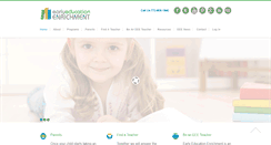 Desktop Screenshot of earlyeducationenrichment.com